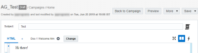 Immagine di Progettazione messaggio e-mail