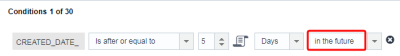 미래의 다음 또는 그 이후임 조건 이미지