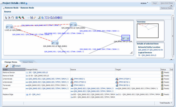 Remove Node Panal after the activity is configured.