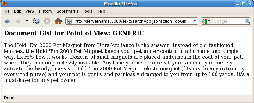 Description of Description of