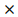 Imagem do ícone X para fechar a pesquisa da configuração da aplicação no Redwood