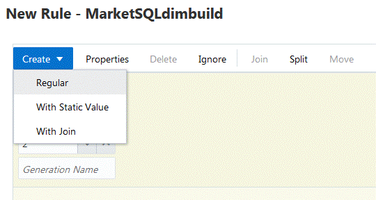 Pridanie ďal&scaron;&iacute;ch pol&iacute; pravidiel kliknut&iacute;m na položky Vytvoriť > Obyčajn&eacute;