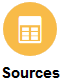 Essbase Web 介面中的「來源」圖示
