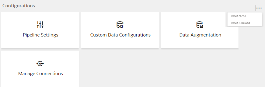 Option "Zurücksetzen und neu laden", die über das Aktionssymbol verfügbar ist Option "Zurücksetzen und neu laden", die über das Aktionssymbol verfügbar ist
