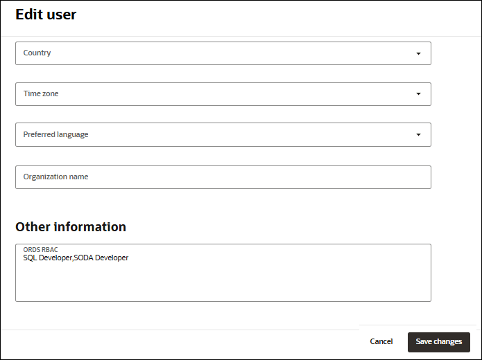 Beschreibung von rbac-other-information-field.png folgt
