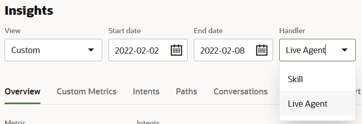 Beschreibung von live-agent-option-skill-insights.png folgt Beschreibung von live-agent-option-skill-insights.png folgt