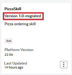 Bild einer Skillkachel mit Dialogversion für visuellen Ablauf Bild einer Skillkachel mit Dialogversion für visuellen Ablauf