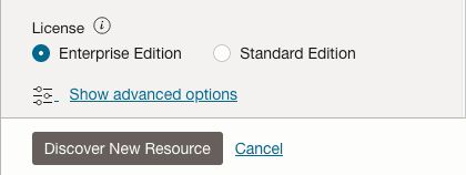 Neue Ressource als Enterprise Edition erkennen