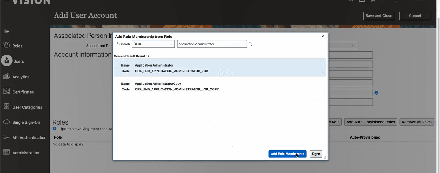 Beschreibung von fa-add-role-membership-done.png folgt