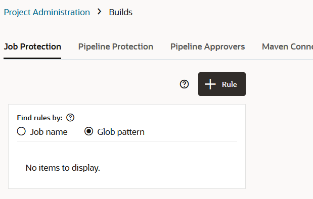Beschreibung von job-protection-page-glob-pattern-selected.png folgt