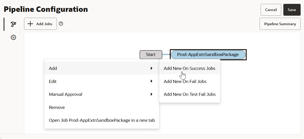 Beschreibung von Pipeline-add-new-success-jobs.png folgt Beschreibung von Pipeline-add-new-success-jobs.png folgt