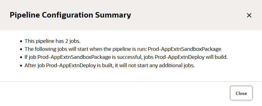 Beschreibung von Pipeline-configuration-summary.png folgt Beschreibung von Pipeline-configuration-summary.png folgt