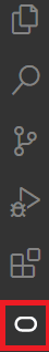 Visual Studio-Codeaktivitätsleiste