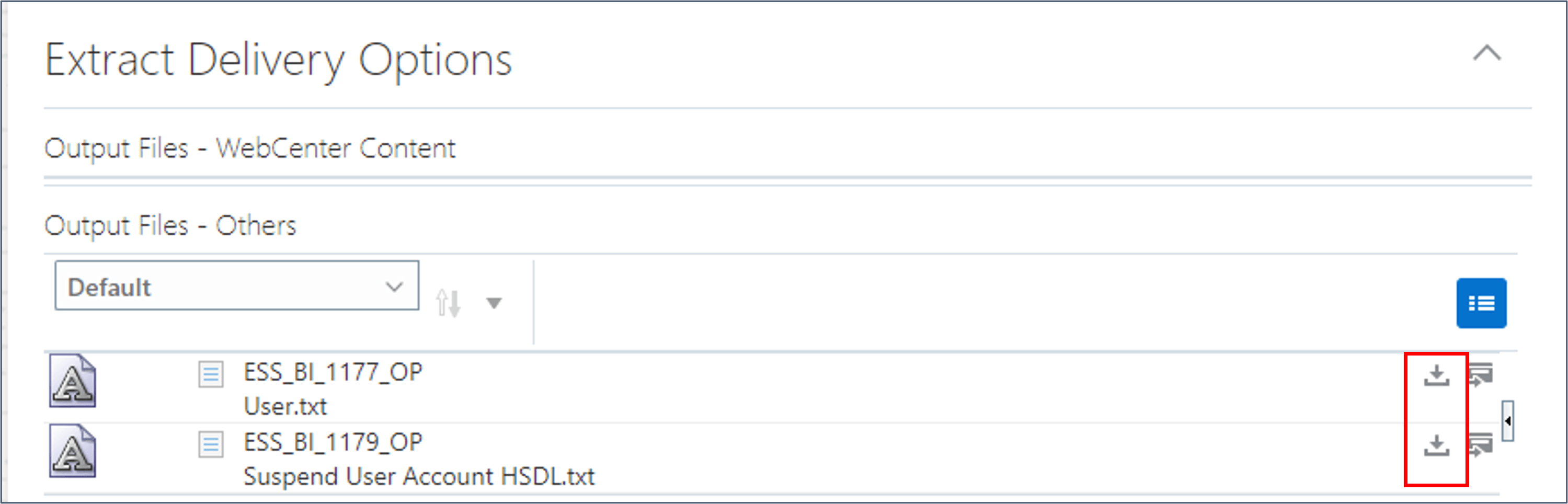 Die Ausgabedatei herunterladen.