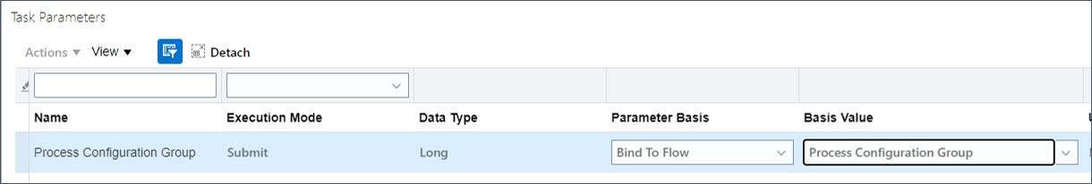 Basiswert auf "Konfigurationsgruppe verarbeiten" setzen