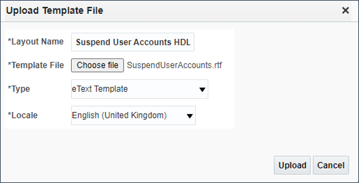 Vorlagendateidetails definieren