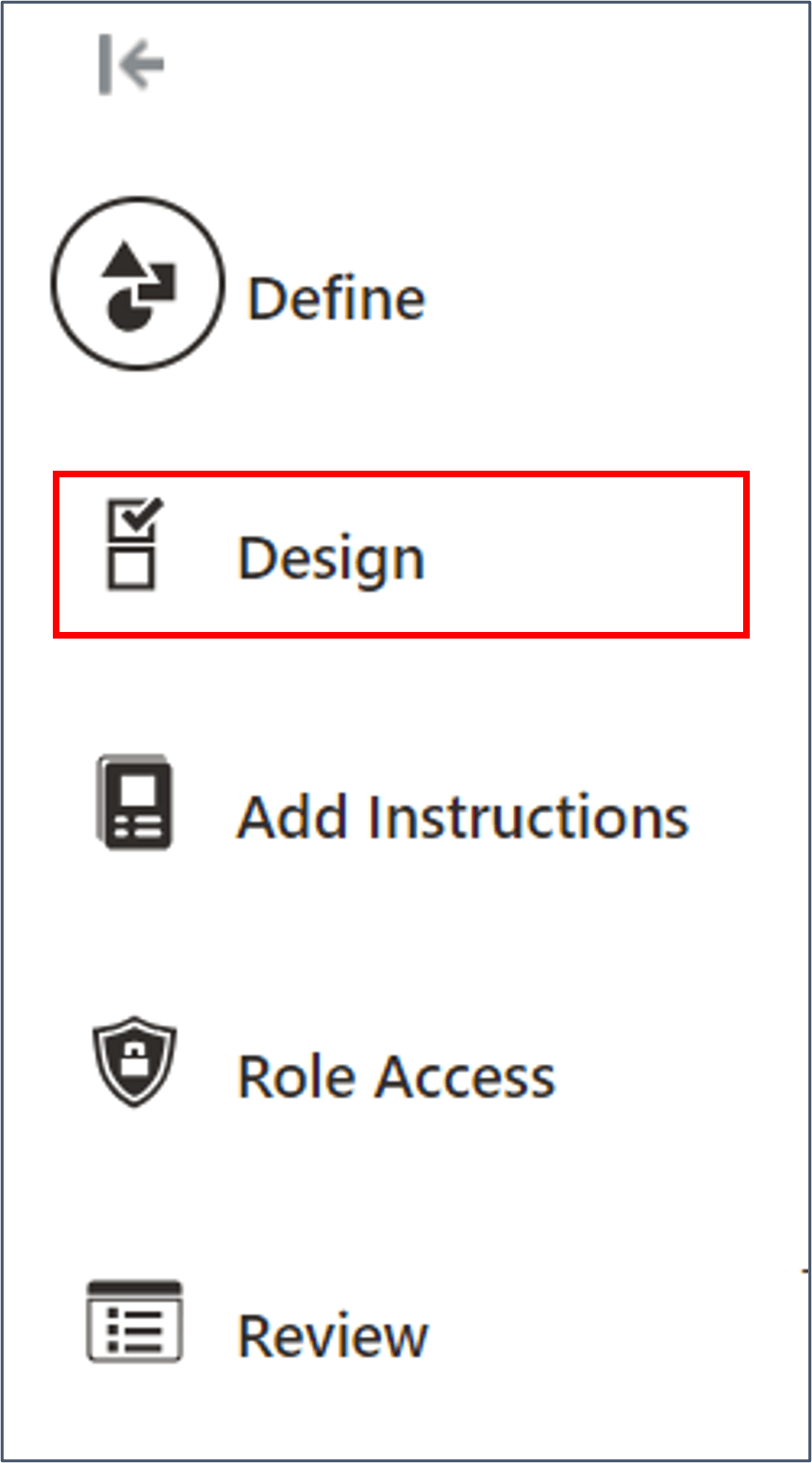 Klicken Sie auf "Design".