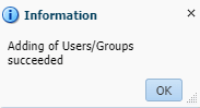Informationsmeldung