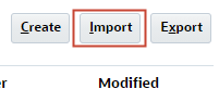 Importieren