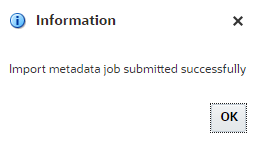 Informationsmeldung