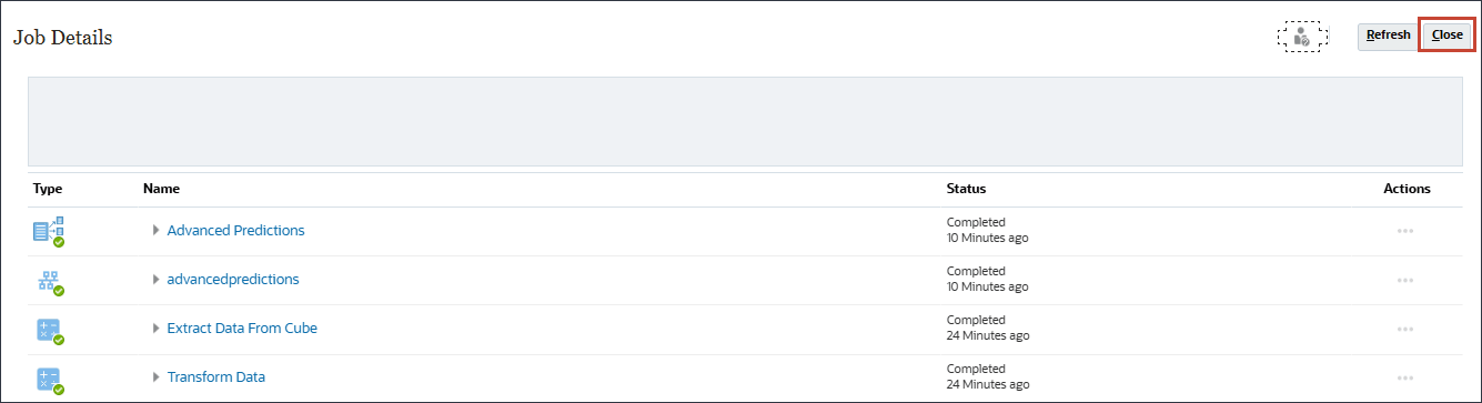 Tätigkeitsdetails schließen