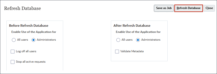 Datenbank aktualisieren
