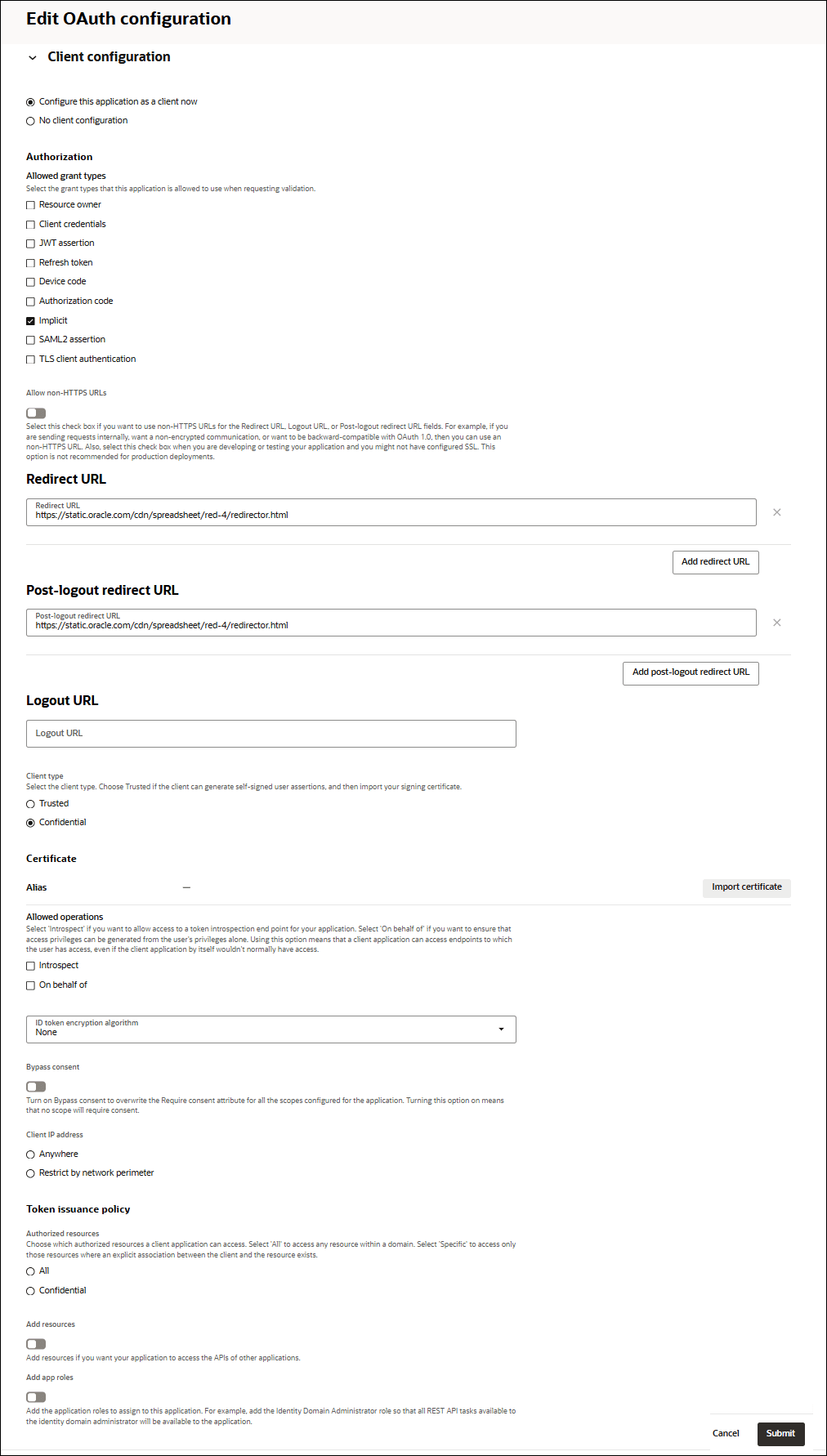 Eine Beschreibung von rbac-client-configuration.png folgt. Eine Beschreibung von rbac-client-configuration.png folgt.