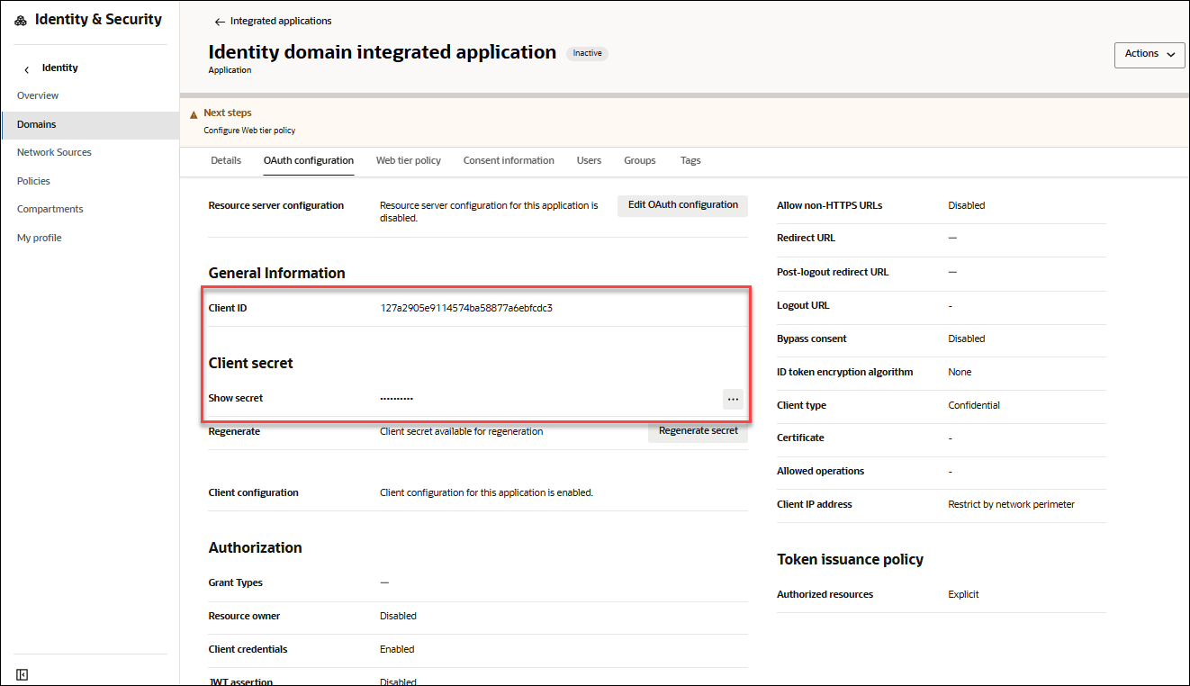 Beschreibung von rbac-client-secret.png folgt Beschreibung von rbac-client-secret.png folgt