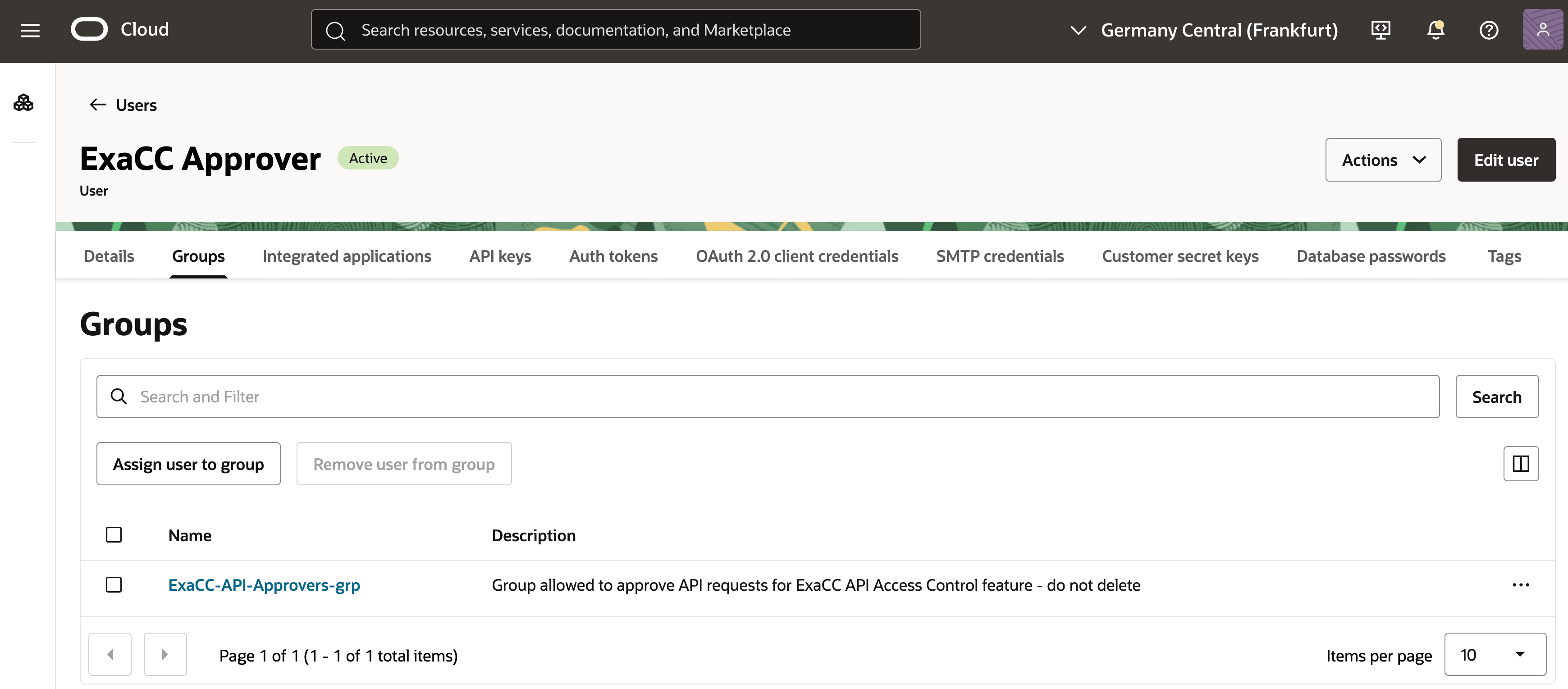 Bild 1: Benutzergruppe