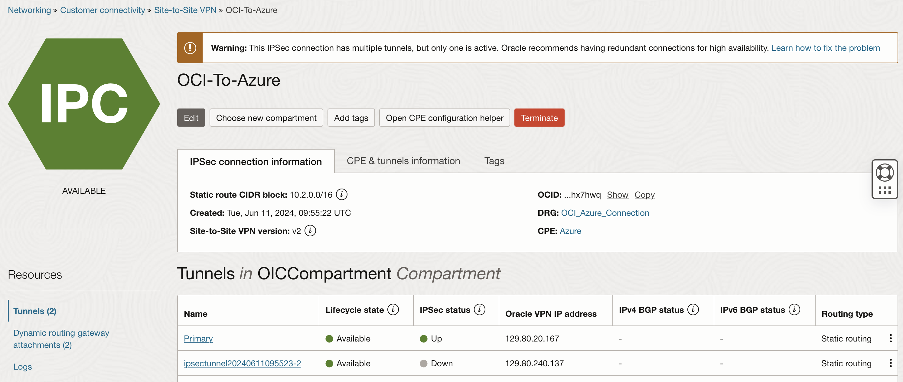 OCI-VPN