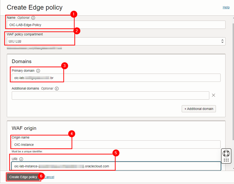 Geben Sie die gewünschten Informationen ein