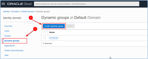 Dynamische Servergruppe erstellen