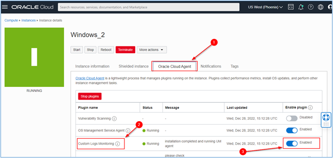 Plug-in zur Überwachung benutzerdefinierter Logs aktivieren