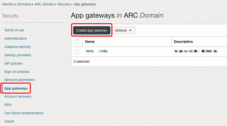 App-Gateway wird erstellt.