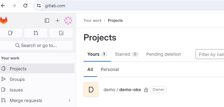 GitLab Projekt