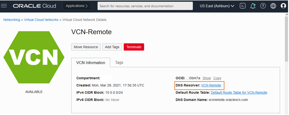 VCN-Resolver