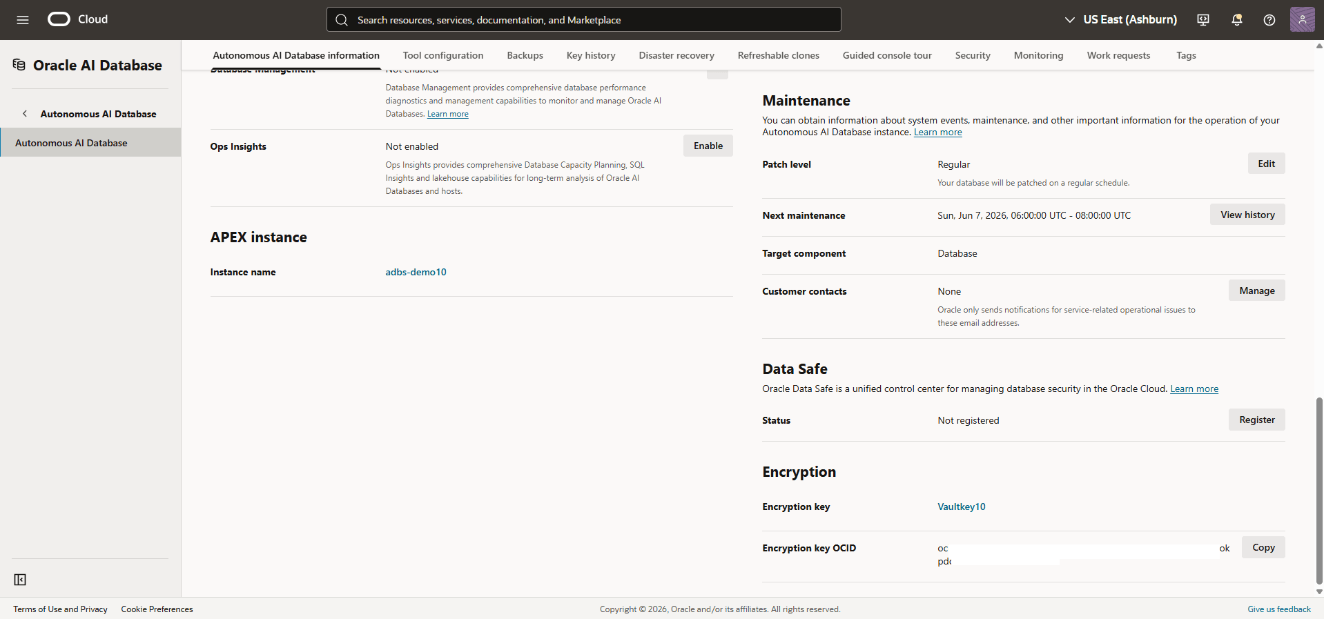 This screenshot shows how to verify encryption key. This screenshot shows how to verify encryption key.