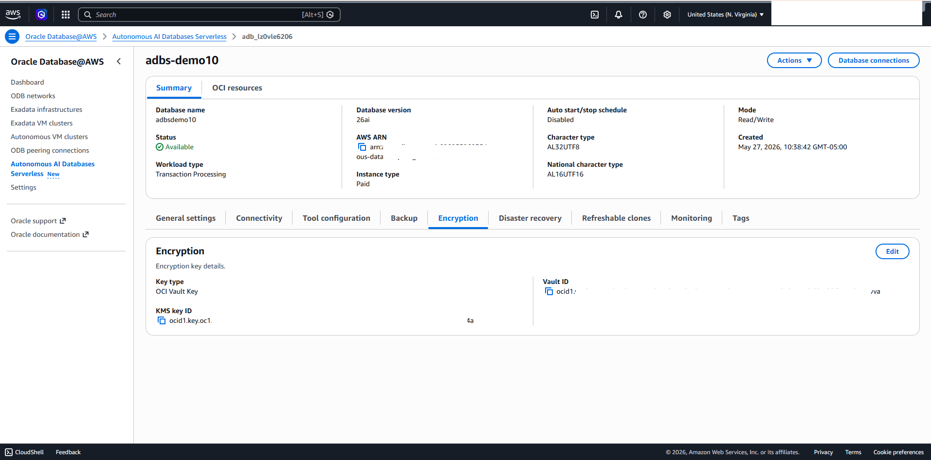 This screenshot shows how to verify encryption key. This screenshot shows how to verify encryption key.