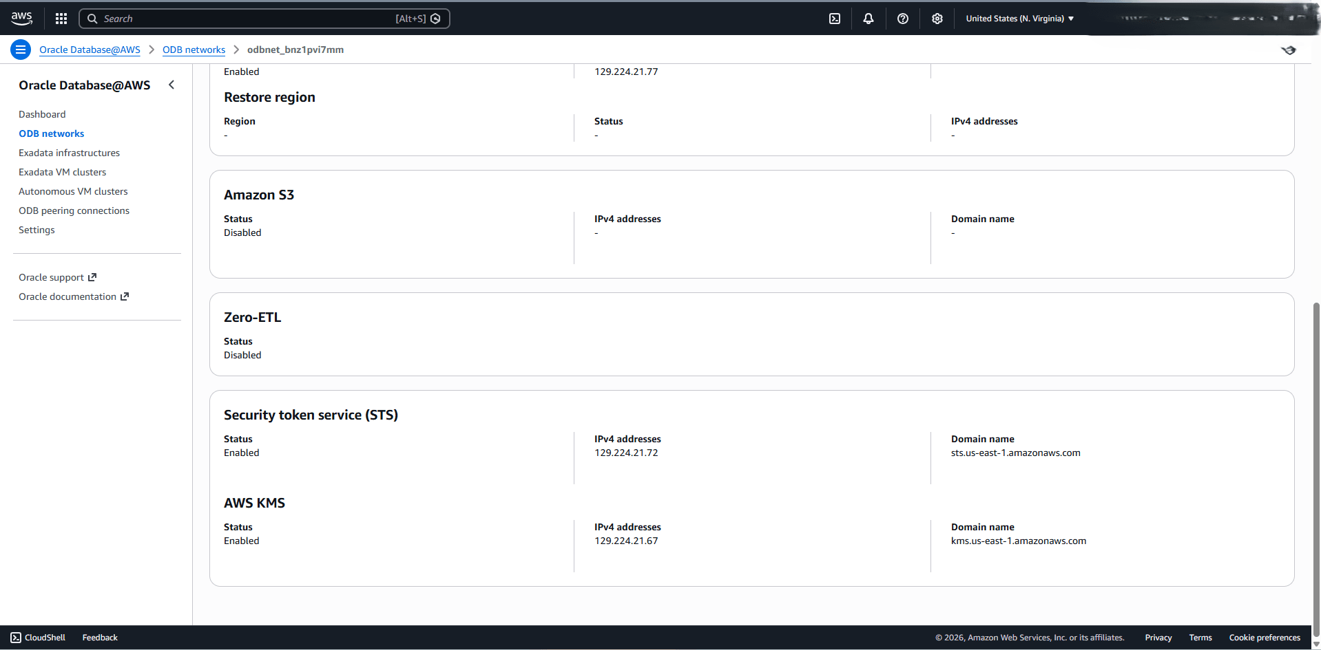 This screenshot shows how to obtain IPv4 address.