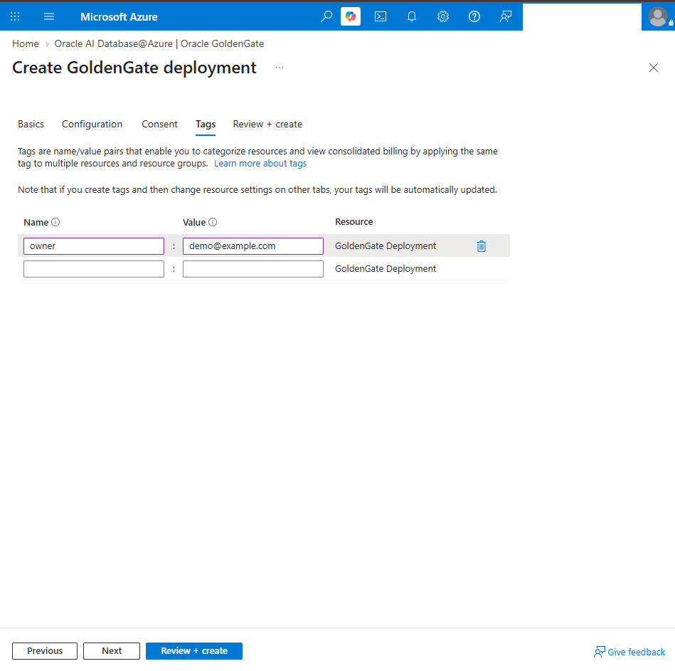 This screenshot shows how to create a deployment.