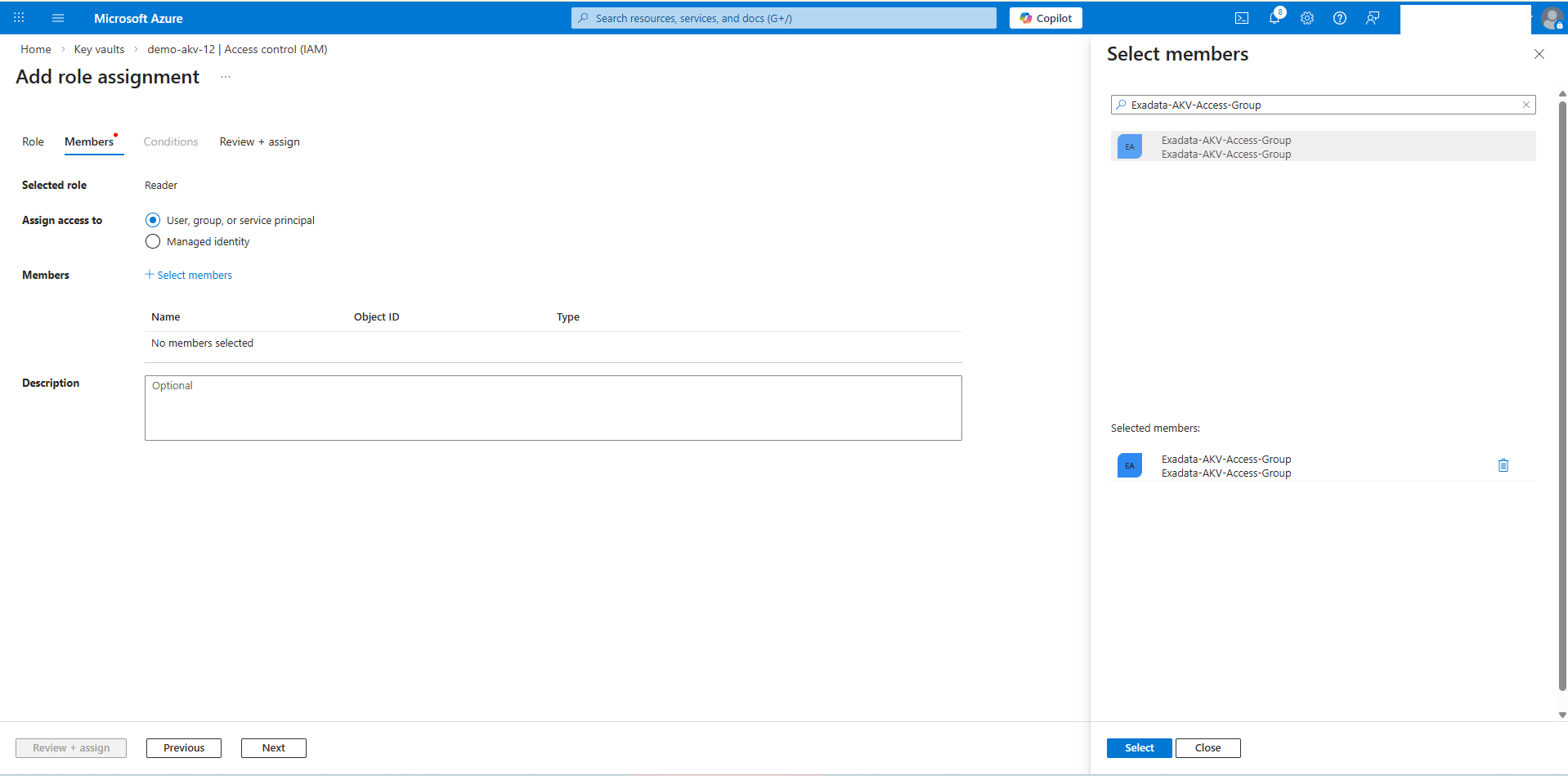 This screenshot shows how to add the required permissions.