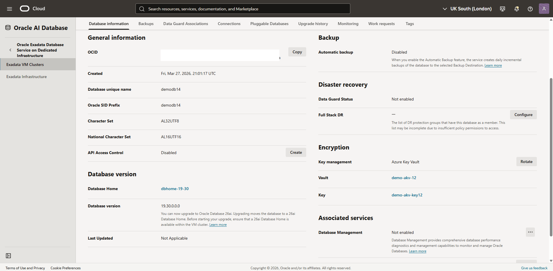 This screenshot shows how to rotate a key.