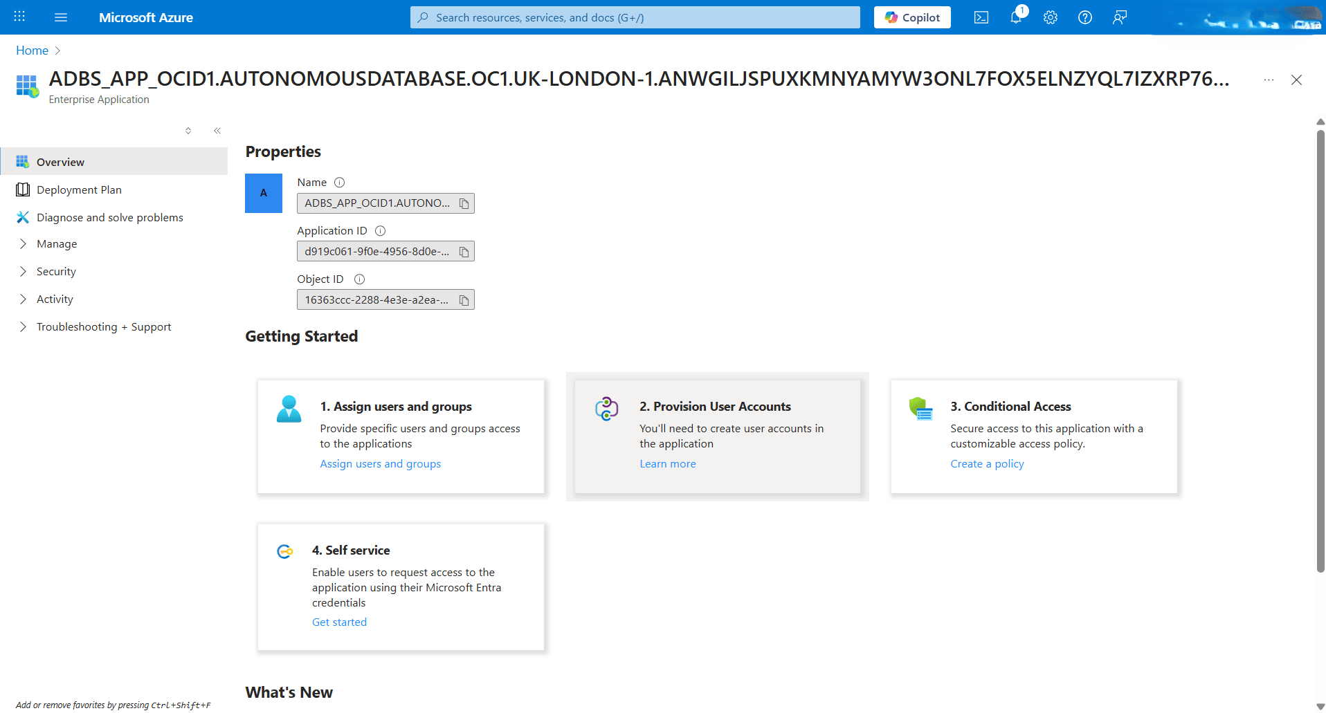 This screenshot shows how to obtain application ID.
