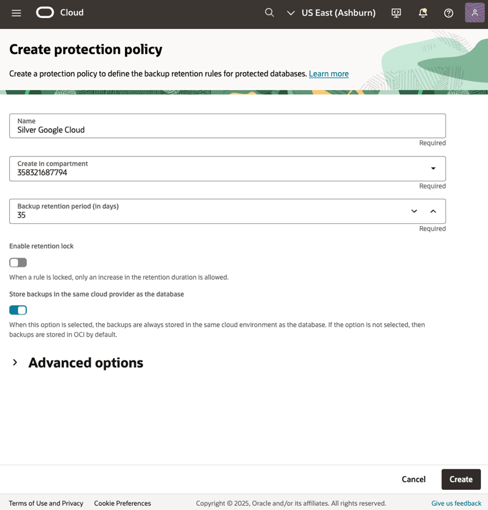 A screenshot of the backup and restore prerequisites.
