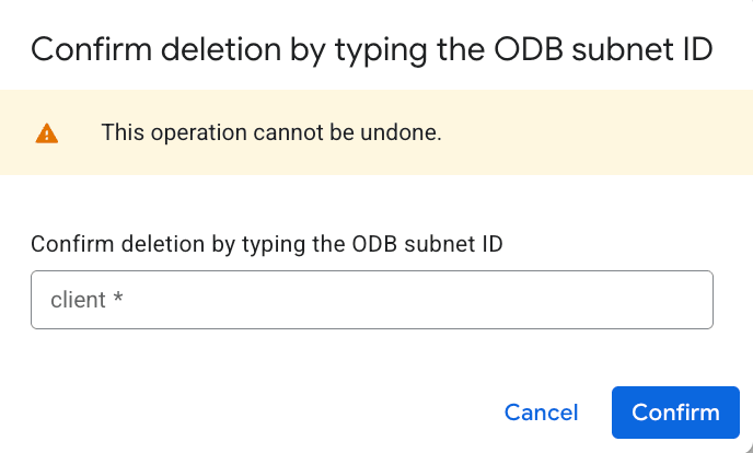 ODB network.