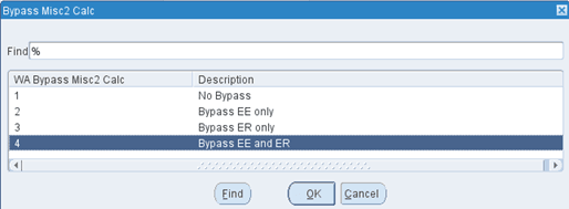 Bypass Field Selection Options