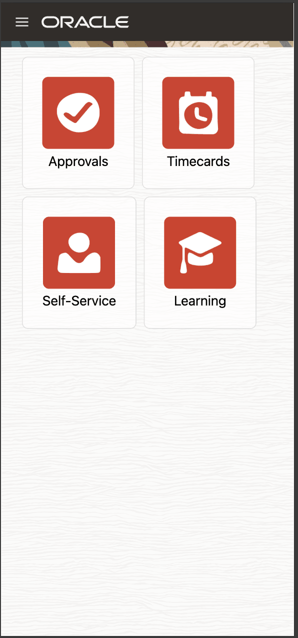 Common Mobile Home Page