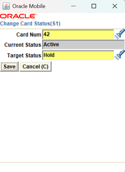 Change Card Status of a Kanban card
