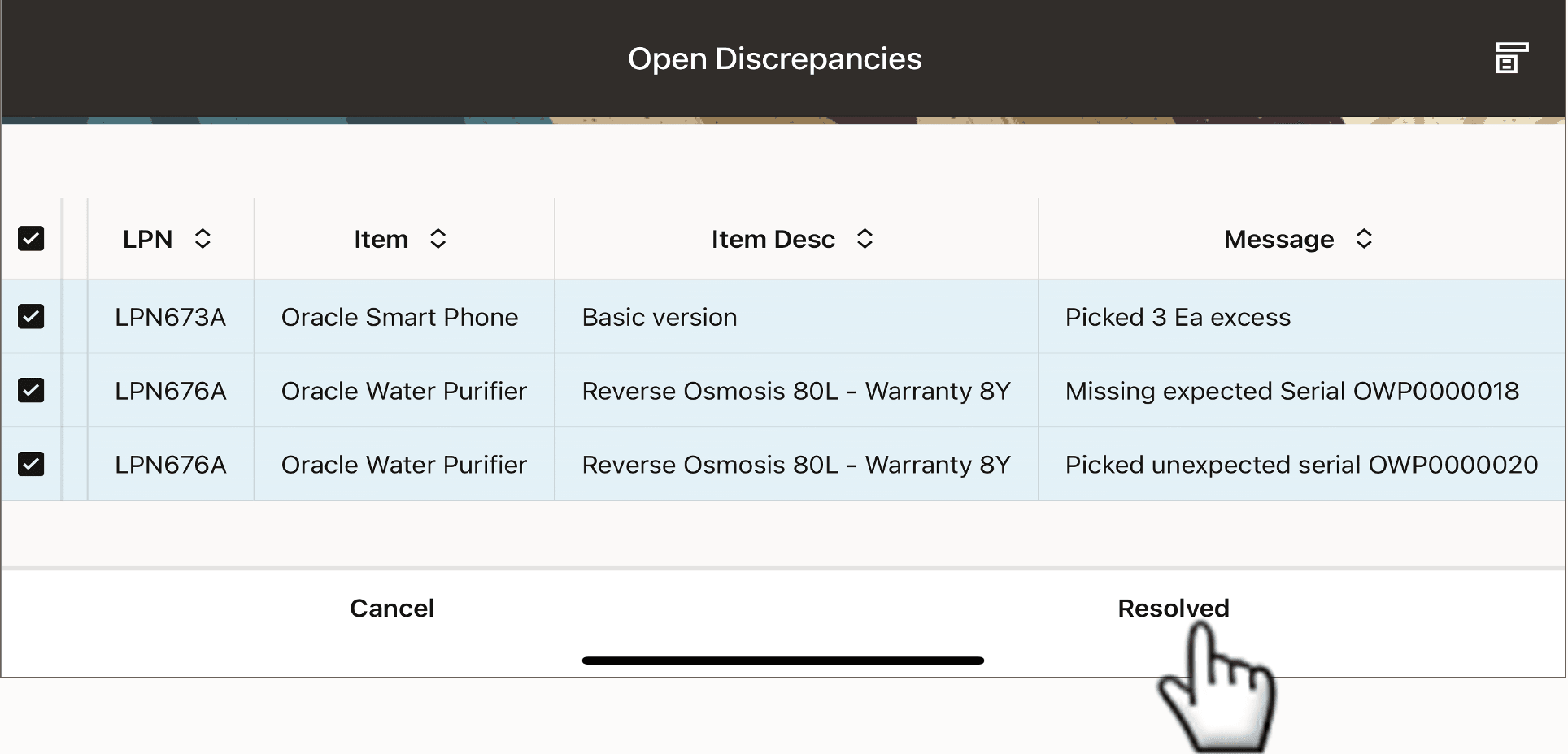 Open Discrepancies