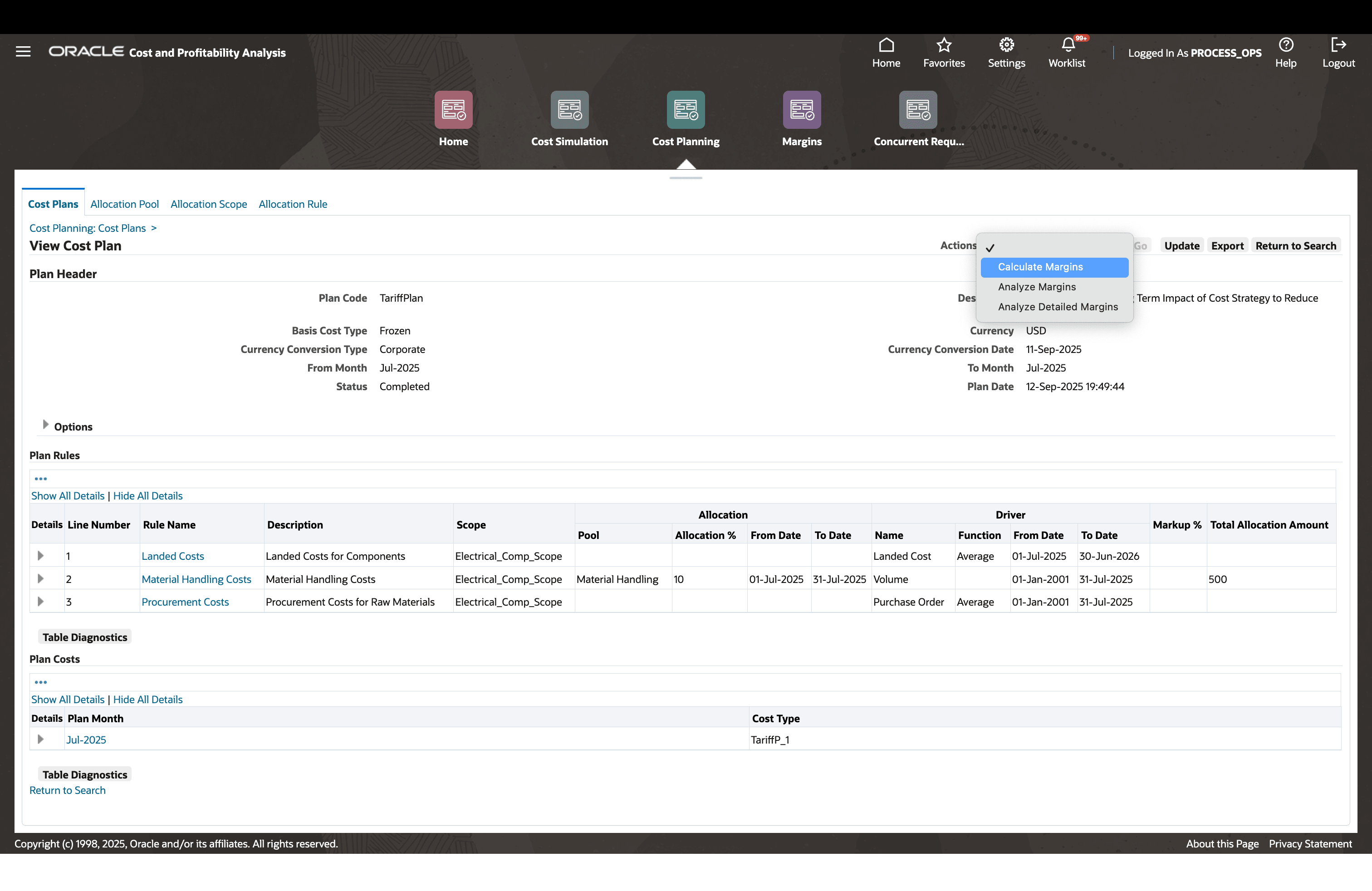 Calculate Gross Margins